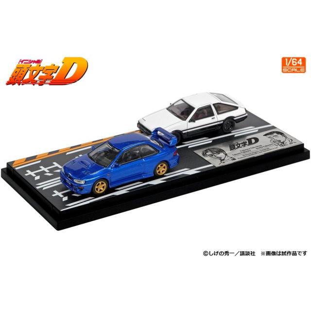 新品 MD64222 モデラーズ 1/64 頭文字D セットVol.22 藤原拓海 トレノ