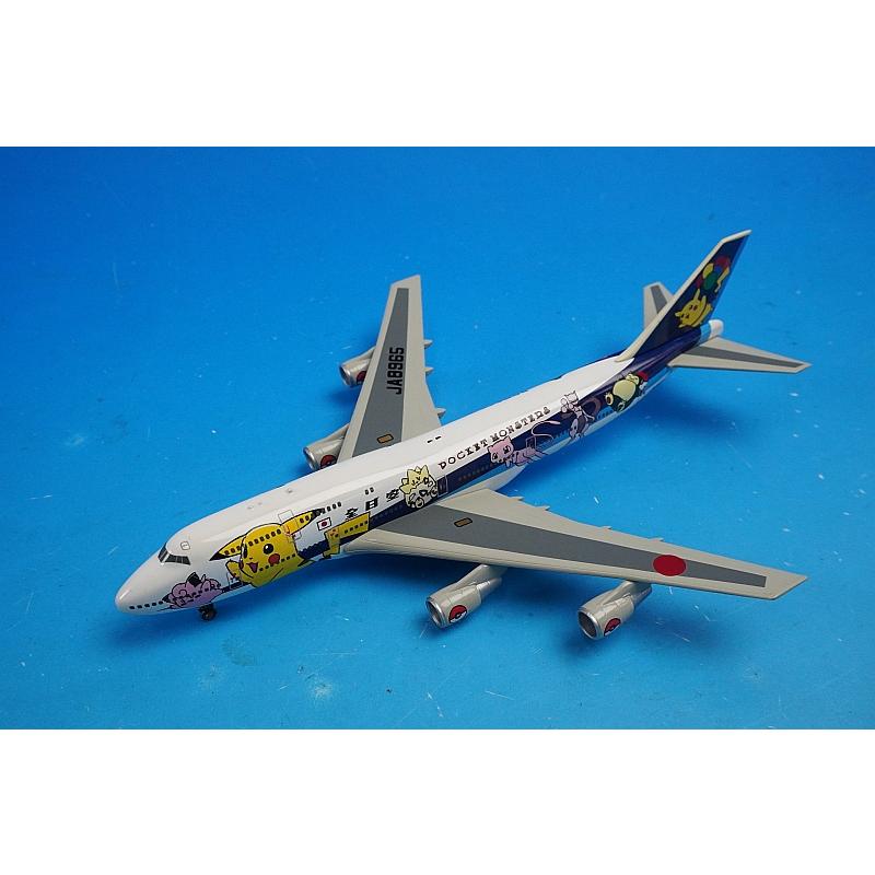 1/400 B747-400 ANA ポケモンジェット JA8965 [19745] 全日空商事/中古