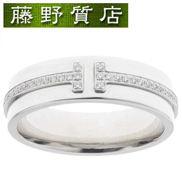 Tiffany T (新品仕上げ済）ティファニー TIFFANY two ワイド ダイヤ