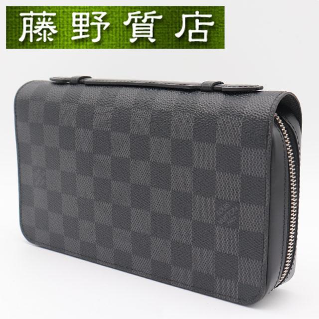 LOUIS VUITTON（ルイ・ヴィトン） ジッピーXL ダミエグラフィット 黒