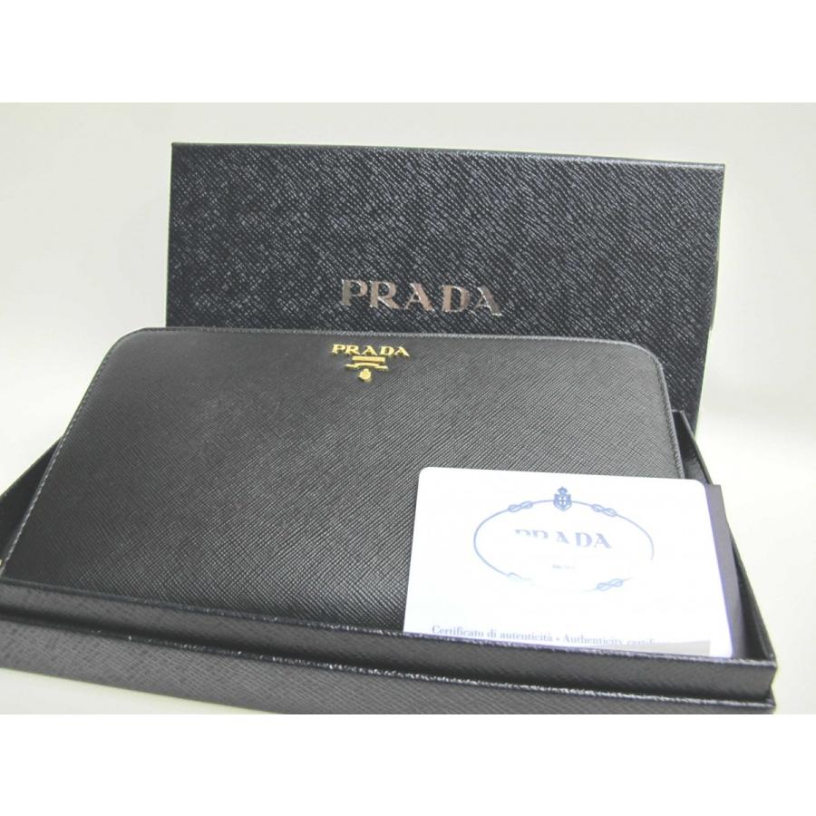 PRADA（プラダ） （新品）プラダ ラウンドファスナー長財布