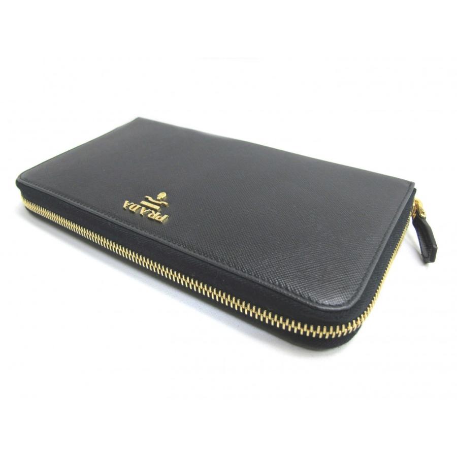 PRADA（プラダ） （新品）プラダ ラウンドファスナー長財布