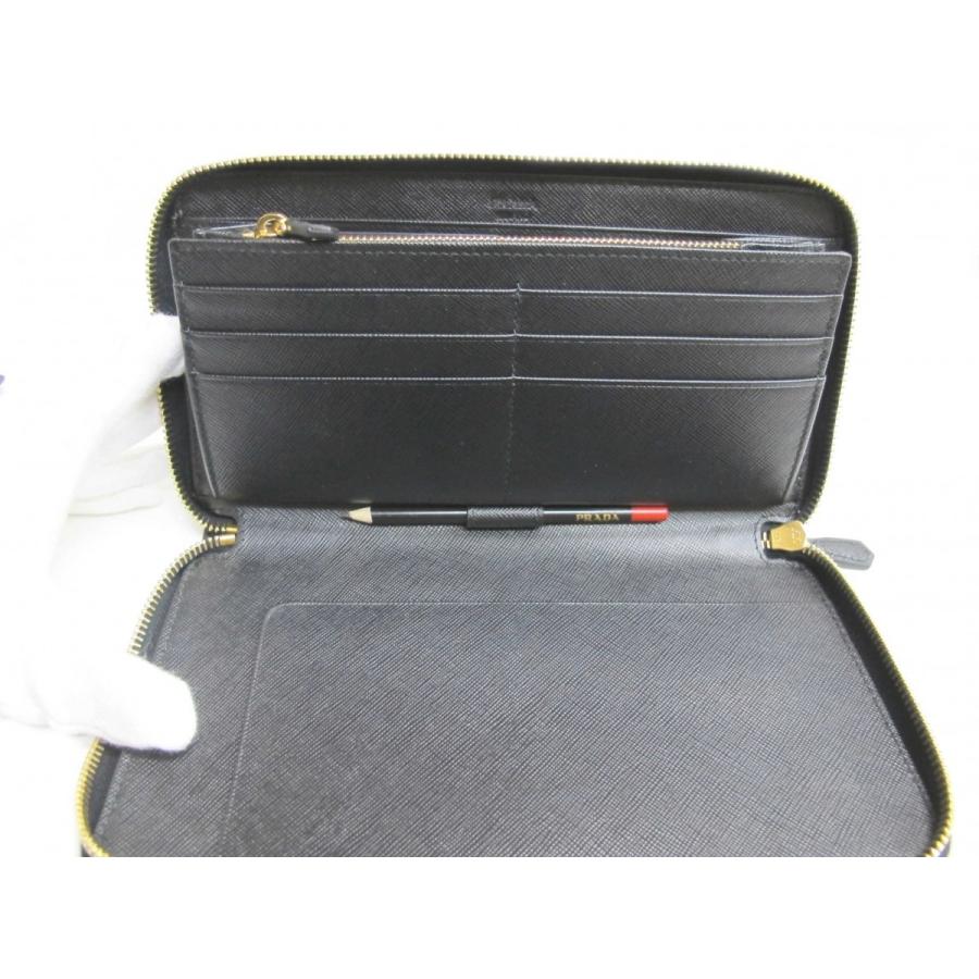 PRADA（プラダ） （新品）プラダ ラウンドファスナー長財布