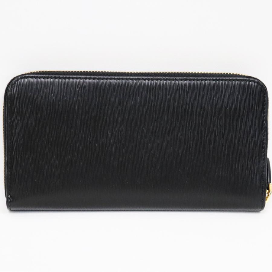 PRADA（プラダ） 【未使用】プラダ ラウンドファスナー長財布 レザー
