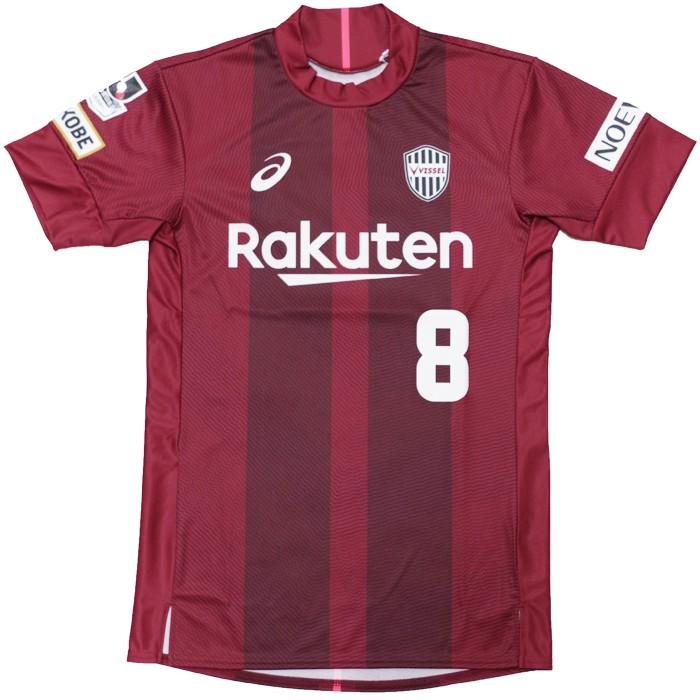 ヴィッセル神戸 2018 ホームレプリカユニフォーム 背番号8 イニエスタ