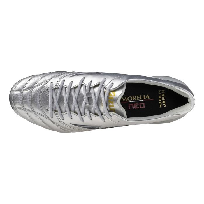 ミズノ モレリア NEO 4 JAPAN mizuno サッカー シルバー (P1GA253004