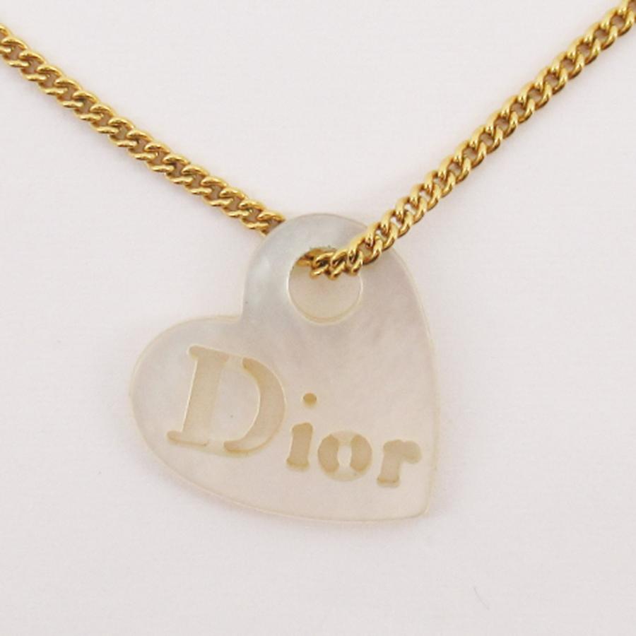 Christian Dior クリスチャンディオール ネックレス ハートモチーフ GP