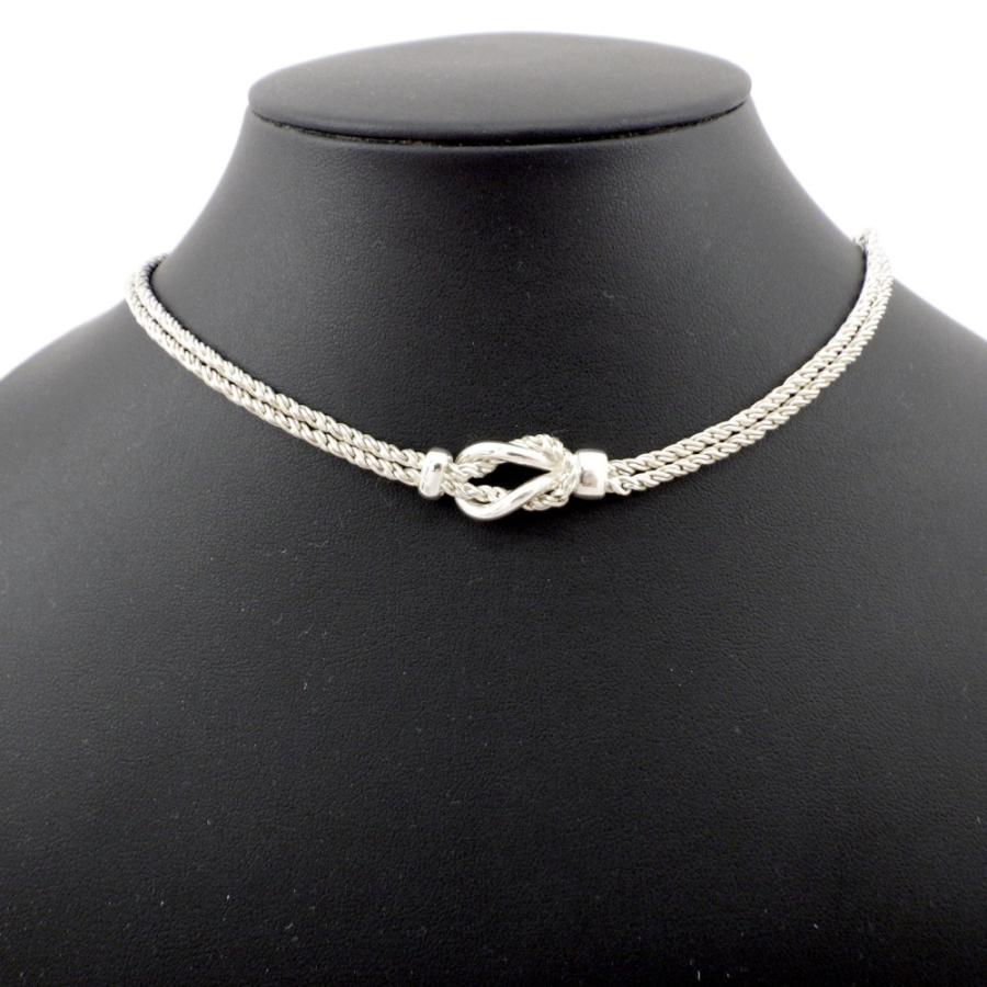 TIFFANY&Co.（ティファニー） ダブルロープセンターノット SV925