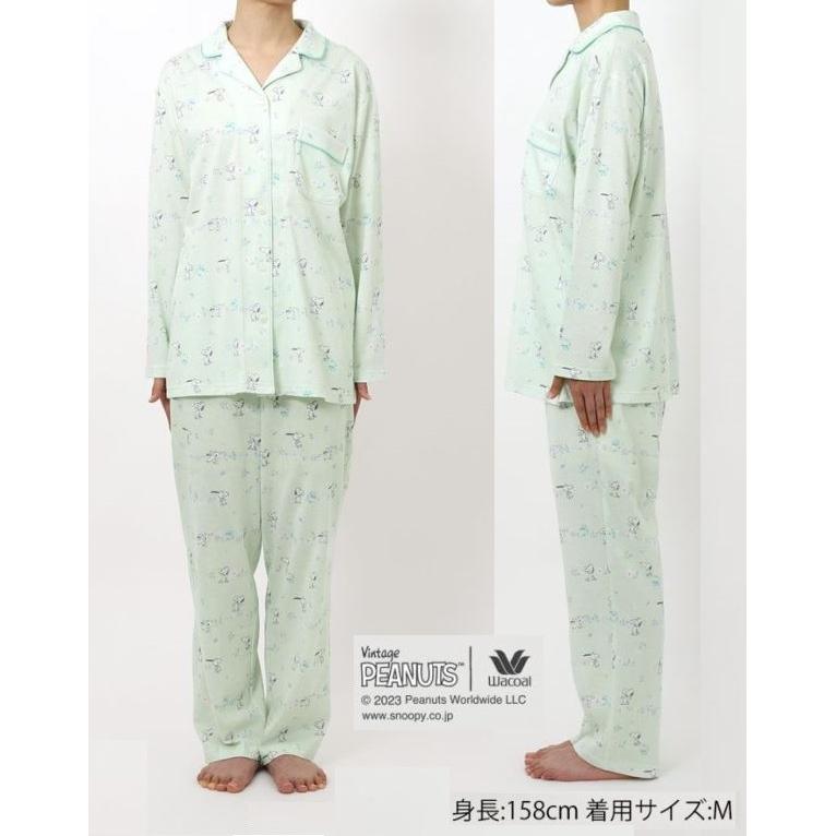 WACOAL（ワコール） レディースパジャマ 長袖長パンツ FDX550 サイズ