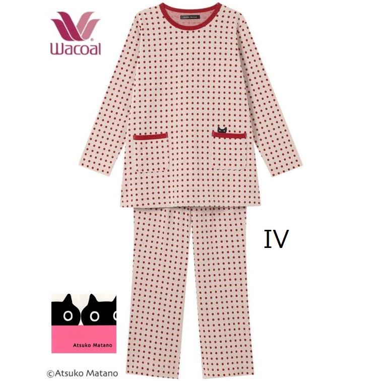 WACOAL（ワコール） レディースパジャマ マタノアツコ長袖長パンツ