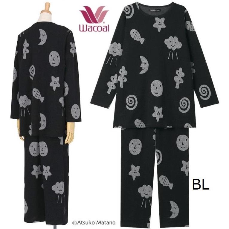 WACOAL（ワコール） レディースパジャマ マタノアツコ長袖長パンツ