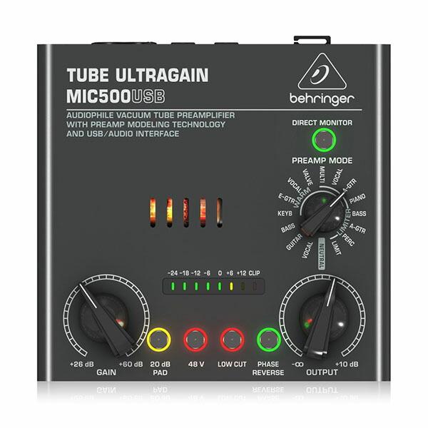 BEHRINGER（ベリンガー） VOICE STUDIO USBオーディオインターフェース