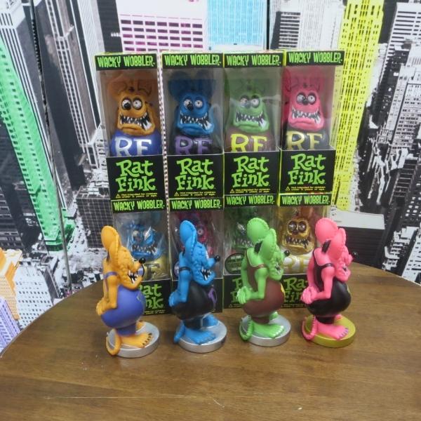 RAT FINK（ラットフィンク） フィギュア ファンコ 4体 セット ボビング