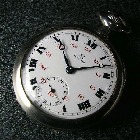 OMEGA（オメガ） 小型手巻きアンティーク懐中時計 : 古時計の館 - 通販