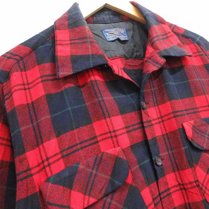 PENDLETON（ペンドルトン） XL/古着 長袖 ビンテージ ウール ボード
