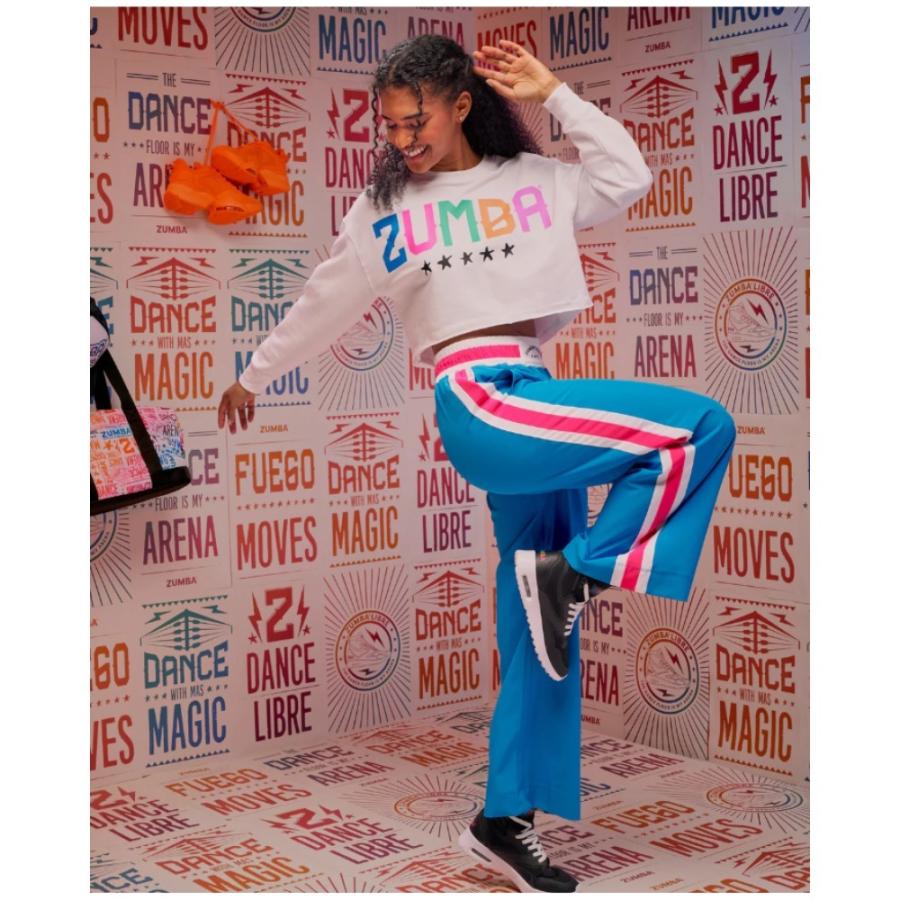 ズンバ（ZUMBA） ロゴ ワイド トラックパンツ ユニセックス 取り寄せ