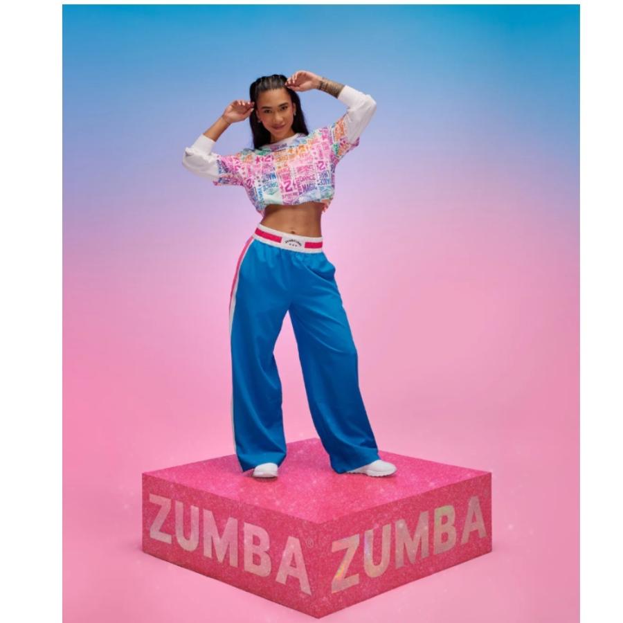 ズンバ（ZUMBA） ロゴ ワイド トラックパンツ ユニセックス 取り寄せ