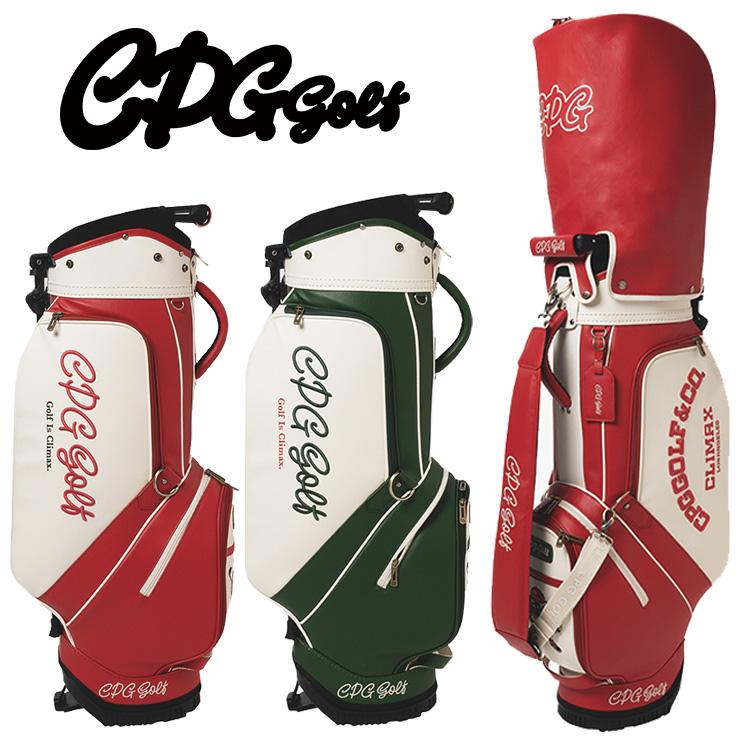 CPG GOLF バイカラー キャディバッグ 9.0型 2025秋冬 4519-25201 爆買