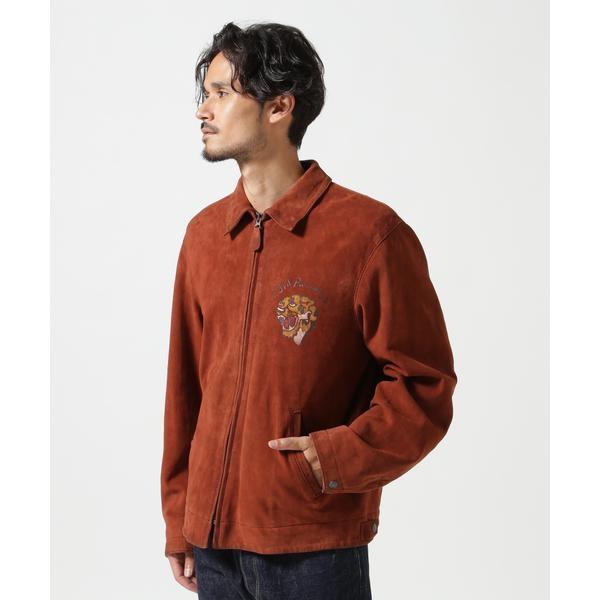 AVIREX（アヴィレックス） AGED SUEDE SOUVENIR JACKET ／ エイジド