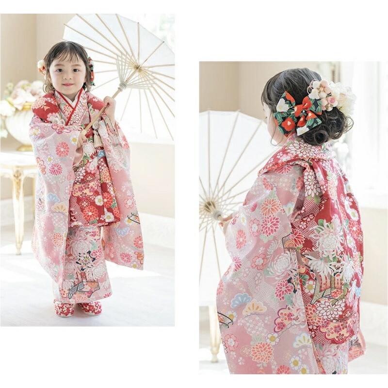 Catherine Cottage（キャサリンコテージ） 花柄織入り着物ワンピース