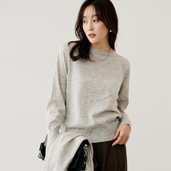 UNTITLED（アンタイトル） 【アンサンブル可洗える】シルクウール