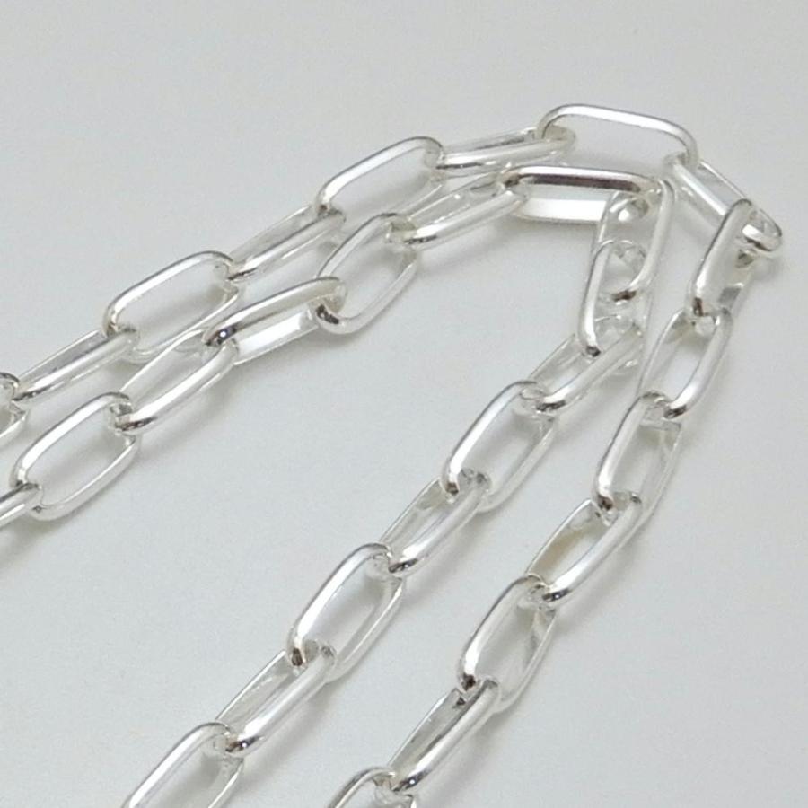 極太 ハンドメイド ネックレス メンズ シルバー925 ナバホチェーン
