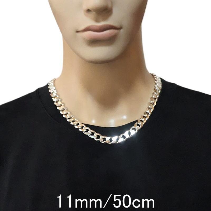 ネックレス メンズ シルバー925 喜平ネックレス 50cm 11mm 超 極太