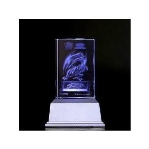 世界に一つのシリアル入り】 青眼の白龍 クリスタルアート ブルー