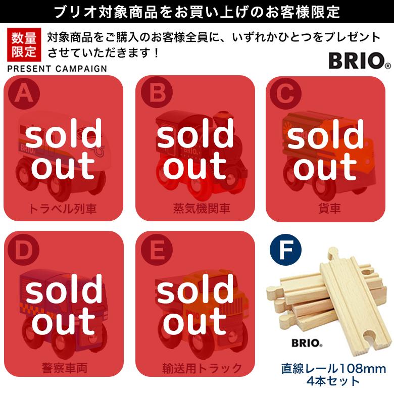 BRIO（ブリオ） トラベルレールセット 木製レールセット 電池式 33512