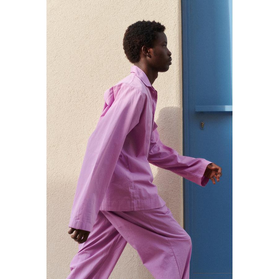 TEKLA（テクラ） 正規販売店 長袖シャツ パジャマ シャツ ナイトウェア