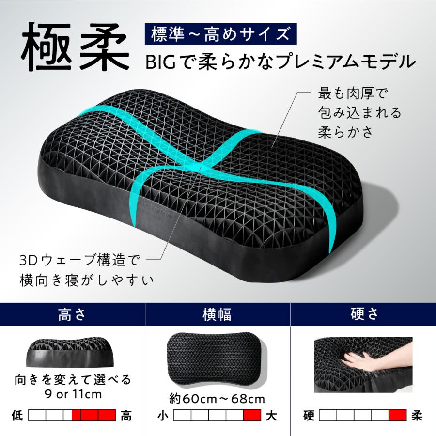 ヒツジのいらない枕 ZIPで紹介 枕 カバー付 高め 大きめ 極柔 まくら