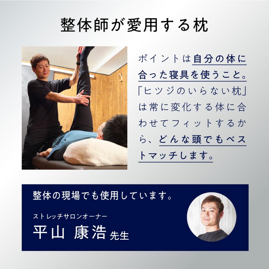 ヒツジのいらない枕 ZIPで紹介 枕 カバー付 高め 大きめ 極柔 まくら