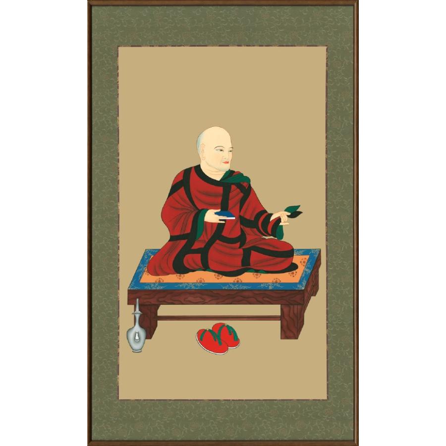 額 真言八祖 (八枚セット) 複製仏画・新品 : 掛け軸の専門店 香遊