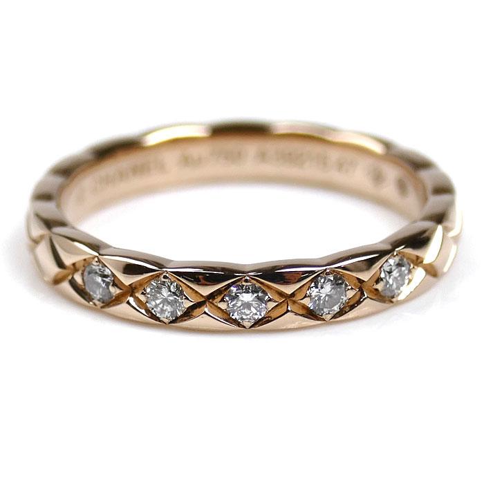 CHANEL（シャネル） K18PG ピンクゴールド ココクラッシュ 5P ダイヤ