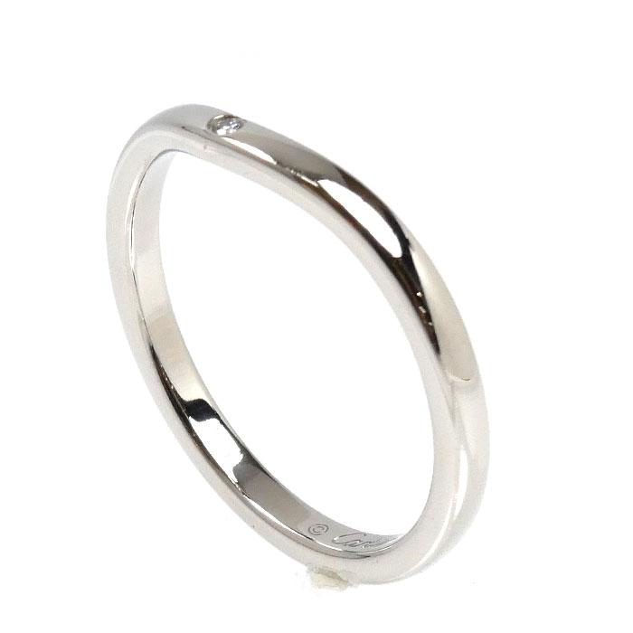 Cartier（カルティエ） Pt950プラチナ バレリーナ カーブ ウェディング