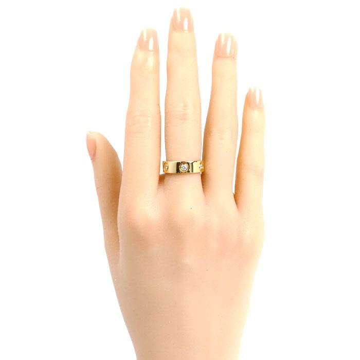 Cartier（カルティエ） K18YG イエローゴールド ラブ フルダイヤ