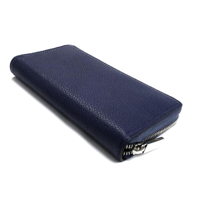 GUCCI（グッチ） ラウンドジップウォレット 長財布 ネイビー 771154