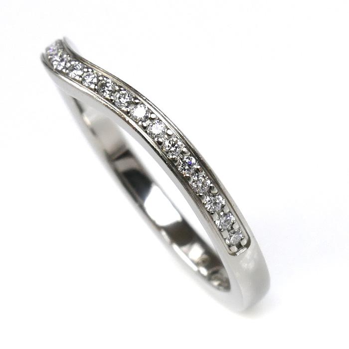 Cartier（カルティエ） Pt950プラチナ バレリーナ カーブ ハーフ