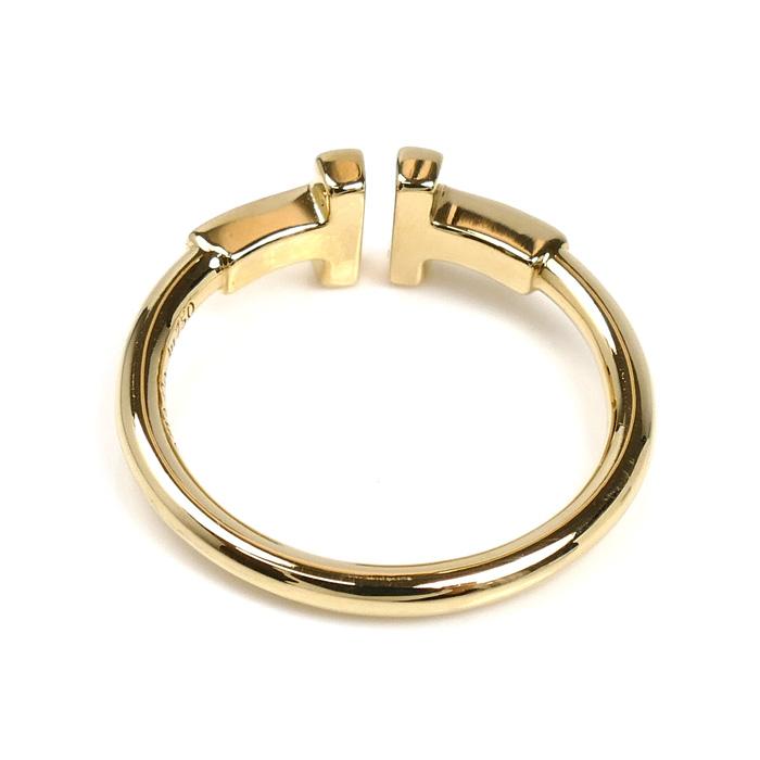 TIFFANY&Co.（ティファニー） K18YG イエローゴールド Tワイヤー