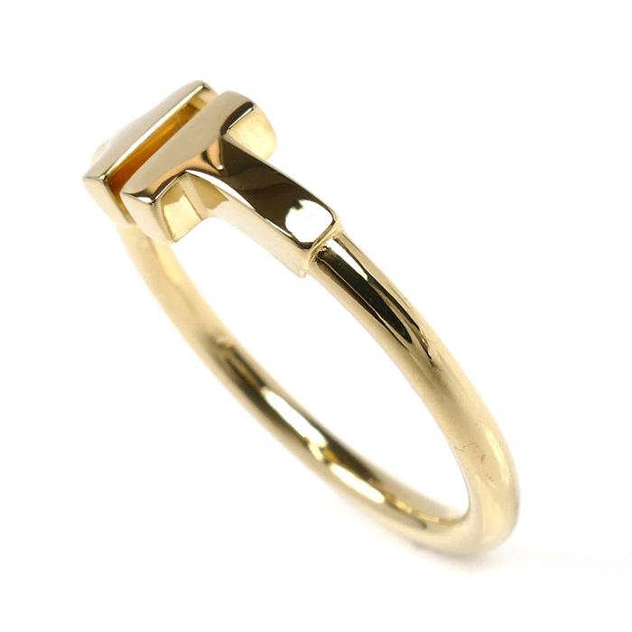 TIFFANY&Co.（ティファニー） K18YG イエローゴールド Tワイヤー
