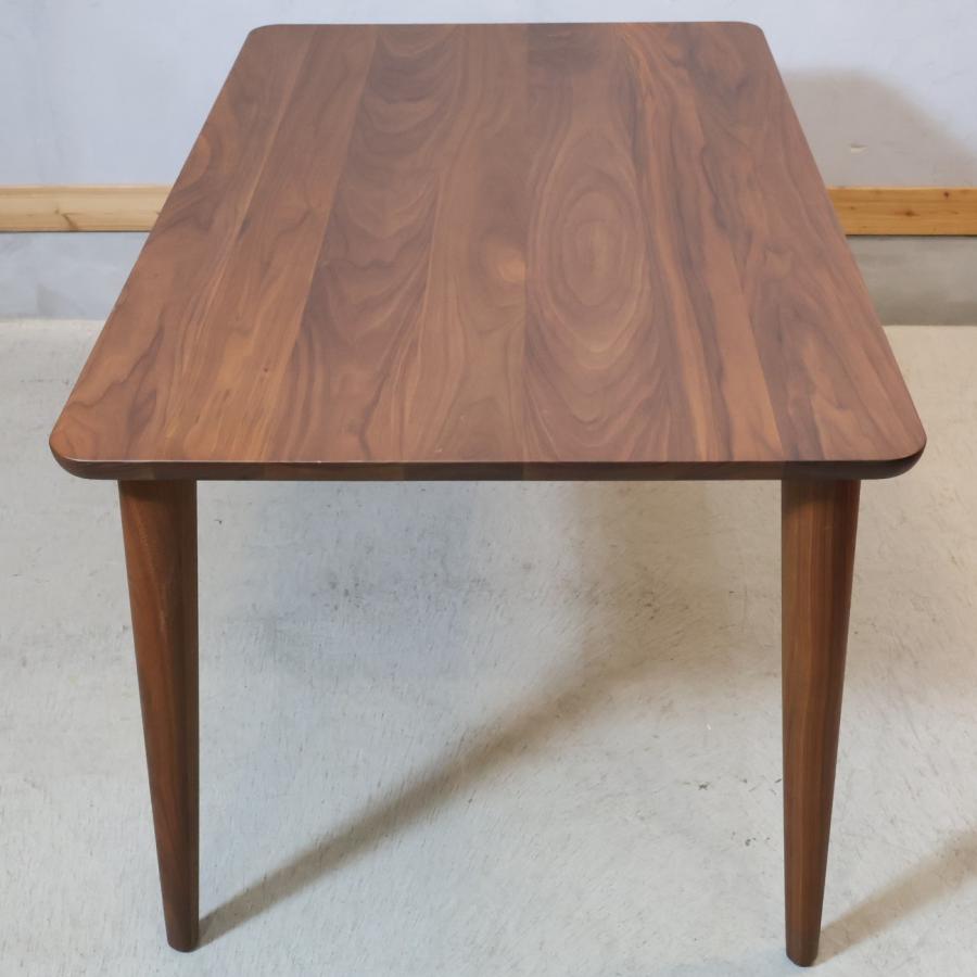 飛騨産業 HIDA キツツキマーク ウォールナット材 ダイニングテーブル