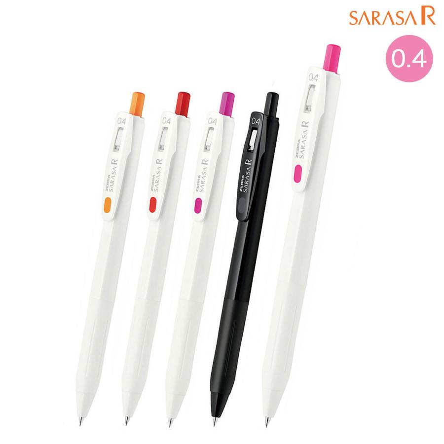 ZEBRA（ゼブラ） 最大P19％☆爆買WEEK ZEBRA SARASA R サラサ R 0.4mm
