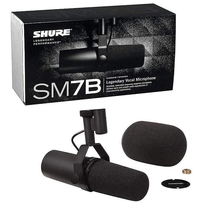SHURE（シュア） SHURE SM7B マイク 単一指向性 ダイナミック型