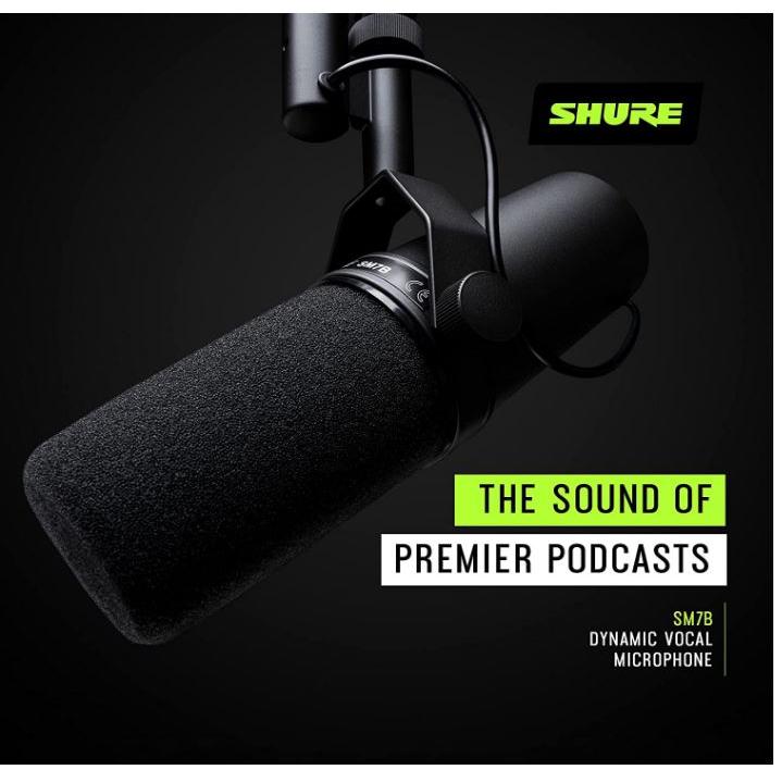 SHURE（シュア） SHURE SM7B マイク 単一指向性 ダイナミック型