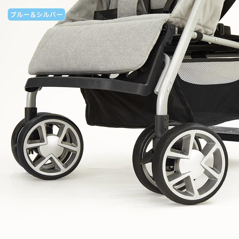カトージ（KATOJI） ベビーカー 二人乗りベビーカー 二人でゴー