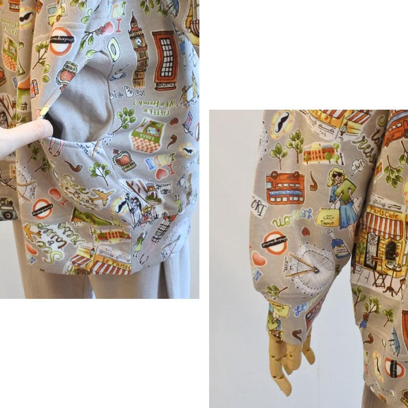 チュニック 20％OFF SALE TUNIC 鴨居羊子 丸首トレーナー長袖パジャマ