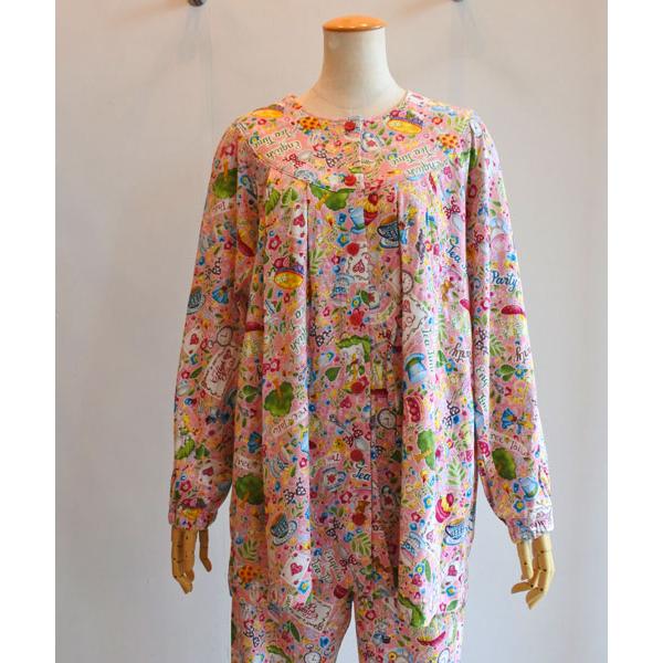 チュニック 20％OFF SALE TUNIC 鴨居羊子 ヨーク全開 長袖パジャマ 40