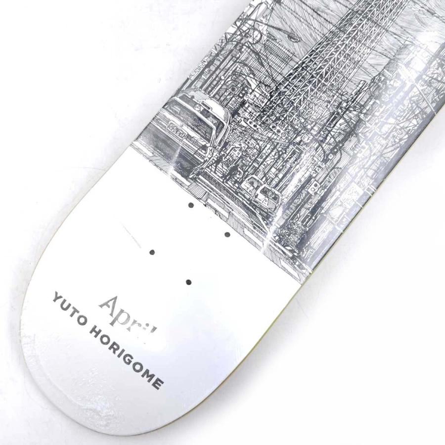 中古・未使用品】APRIL エイプリル スケートボード デッキ 堀米雄斗