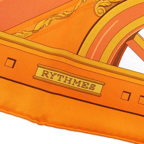 HERMES（エルメス） スカーフ カレ カレ70 シルク 100％ RYTHMES