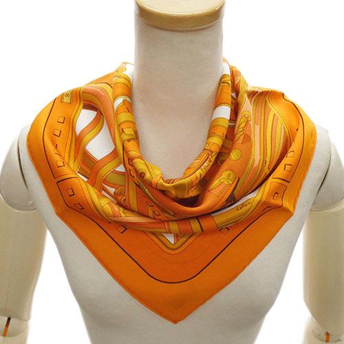 HERMES（エルメス） スカーフ カレ カレ70 シルク 100％ RYTHMES